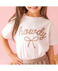 Sweet Wink Little Girls (5 - 8) Bandana Howdy Darling Western Short Sleeve T-Shirt