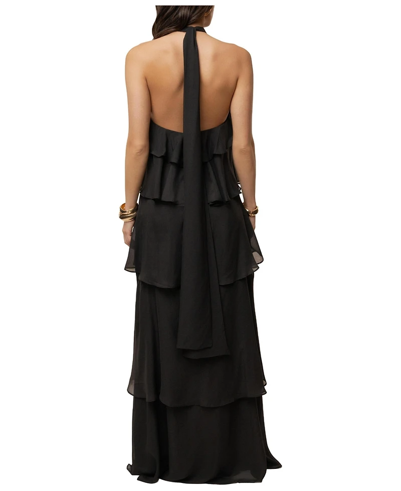 Jluxlabel Women's Head The Clouds Maxi Dress