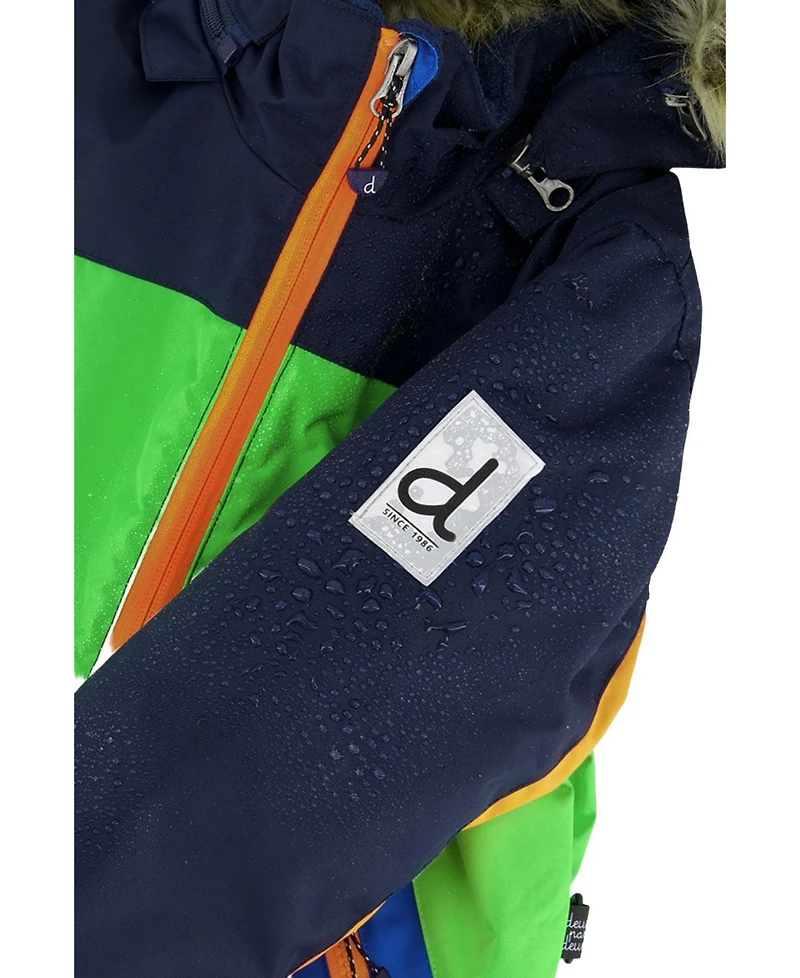 Deux par Deux Little and Big Boy ( 7 To 9 )One Piece Discover Snowsuit