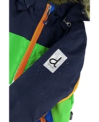 Deux par Deux Little and Big Boy ( 7 To 9 )One Piece Discover Snowsuit