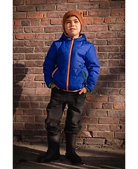Deux par Deux Toddler Boy (2T - 5T) Quilted Mid-Season Jacket