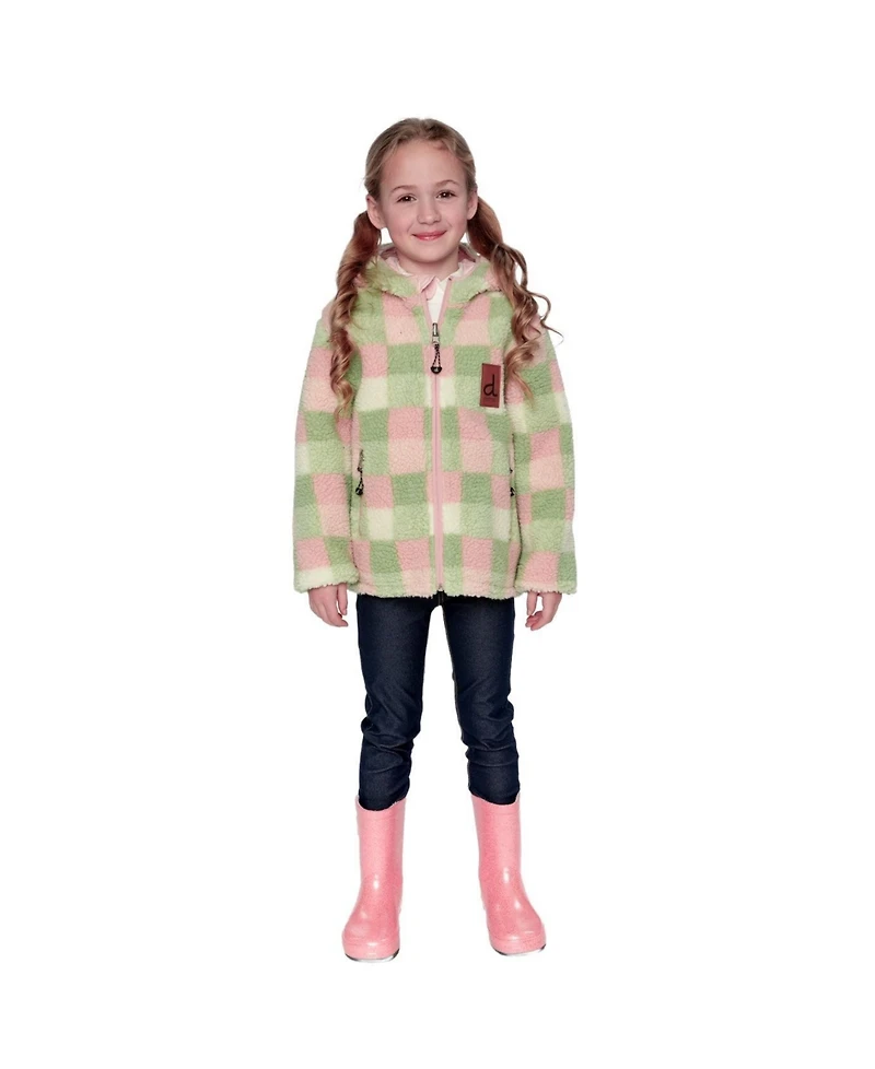 Deux par Little and Big Girl (6 - 14) Reversible Mid-Season Jacket