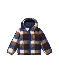 Deux par Deux Toddler Boys (2T-5T) Reversible Mid-Season Jacket
