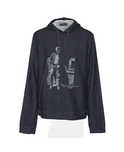 Pre-Owned Dolce & Gabbana Men's Cotton James Dean Sweatshirt