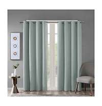 Avobird Printed ed Blackout Grommet Top Curtain Panel (Only 1 Piece Panel)