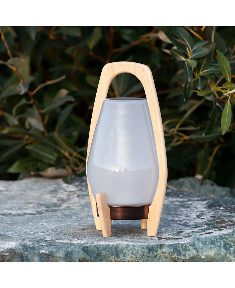 Allsop Home & Garden, Drifter Lantern - Rechargeable Glass Led Lanterns