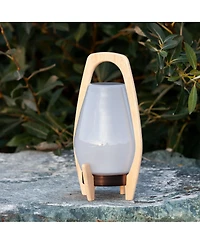 Allsop Home & Garden, Drifter Lantern - Rechargeable Glass Led Lanterns