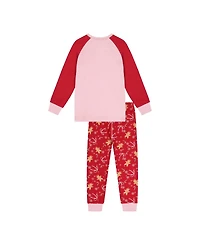 Deux par Little and Big Girl (6 - 12) Cotton Two-Piece Pajama Set