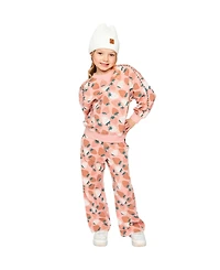 Deux par Girls' (6-12) Wide Leg Sweatpants