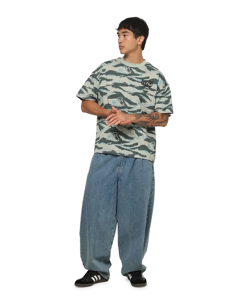 Carre Men's Wnf Ringer Tiger Camo