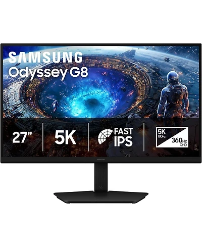 Samsung LS27HG802EFXZA 27" Qhd Odyssey G80HF 5K Gaming Monitor 2026