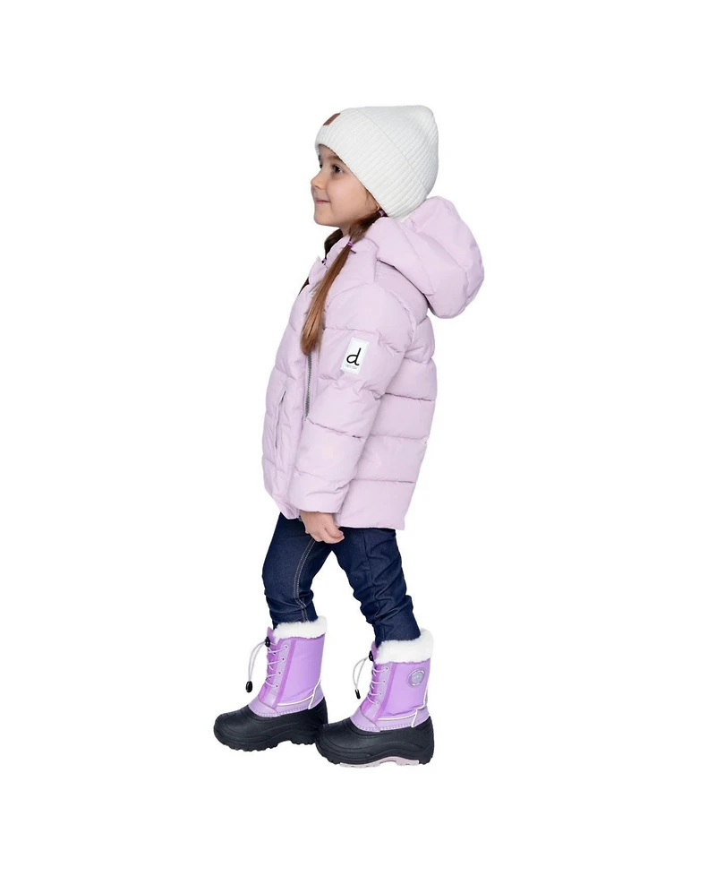 Deux par Toddler ( 2T to 5T ) Unisex Winter Jacket Adapted for Car Seats