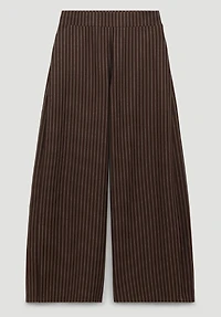 Hush Women's Revyn Pinstripe Wide-Leg Pull-On Trousers