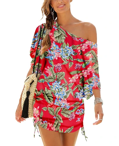 Lascana Women's Ruched Drawstring Dress