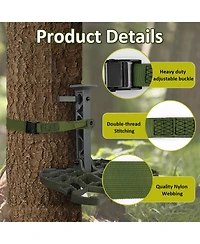 Piscifun Heavy Duty Climbing Stick Replacement Straps Universal Hunting Tree Stand Accessories