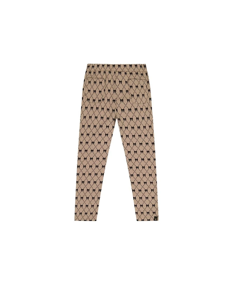 Deux par Toddler Girls (2T - 5T) Bow Tie Print Pants