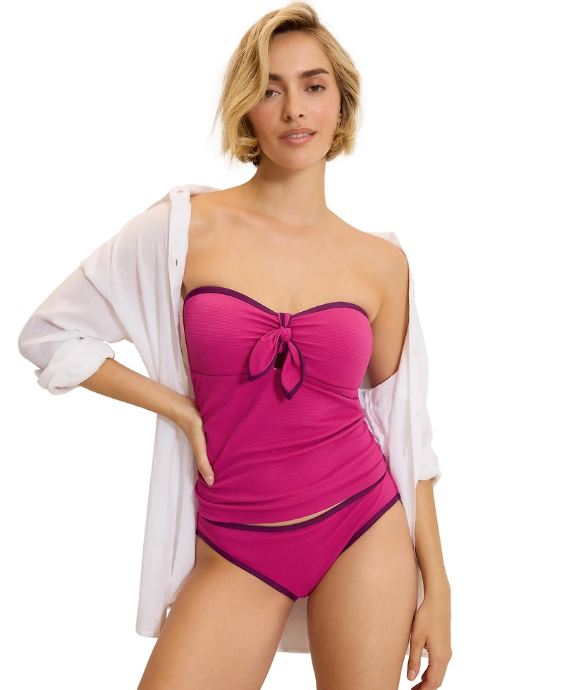 Tommy Bahama Women's Bandeau Neck Tankini Top