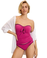 Tommy Bahama Women's Bandeau Neck Tankini Top