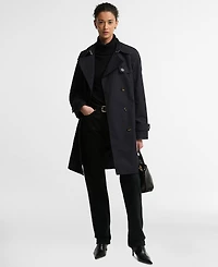 Barbour Women's Greta Showerproof Trench Coat