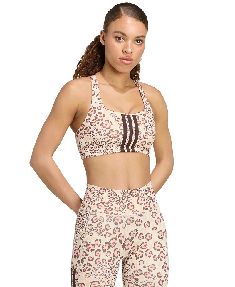 adidas Women's Farm Rio Optime Crewneck Bra