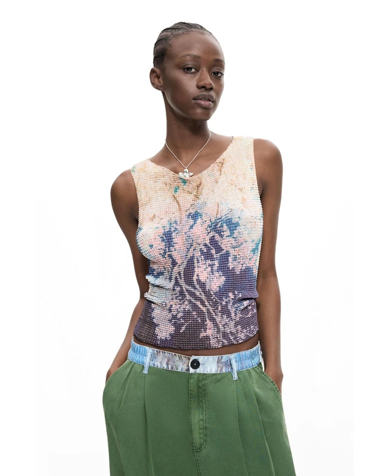 Desigual Women's Tencel Combination Trousers