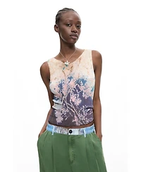 Desigual Women's Tencel Combination Trousers