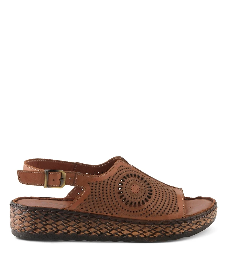 Spring Step Cordero Slingback Sandal with Leather Upper