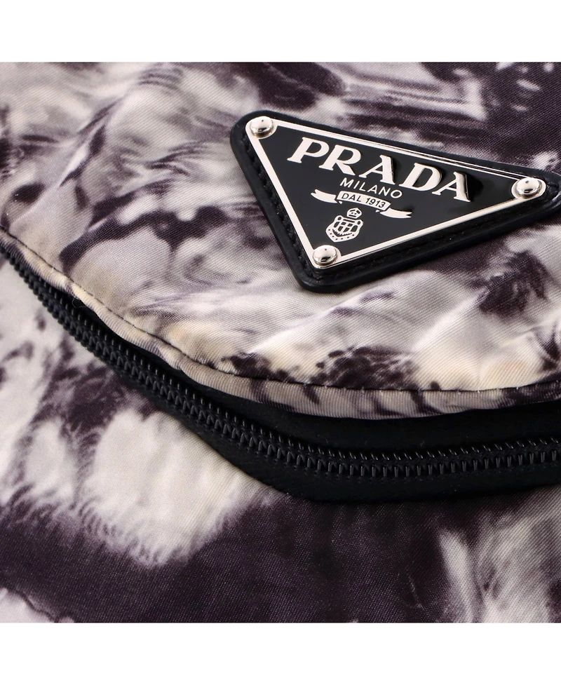 Pre-Owned Prada Signaux Backpack Printed Nylon