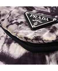 Pre-Owned Prada Signaux Backpack Printed Nylon