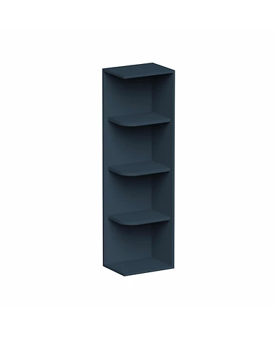 Boyel Living Wall Shelves, Ready to Assemble Kitchen Open Shelves Solid Wood Frame 3 Adjustable Storage
