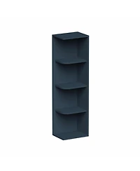 Boyel Living Wall Shelves, Ready to Assemble Kitchen Open Shelves Solid Wood Frame 3 Adjustable Storage