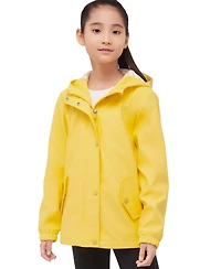 Rokka&Rolla Girls (4 - 18) Waterproof Rain Coat Rubberized Jacket