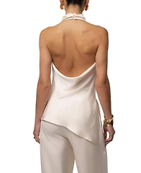 Jluxlabel Women's Draped Satin Pant Set