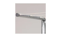 Household Essentials Steel Outdoor Clothesline T Post, Silver
