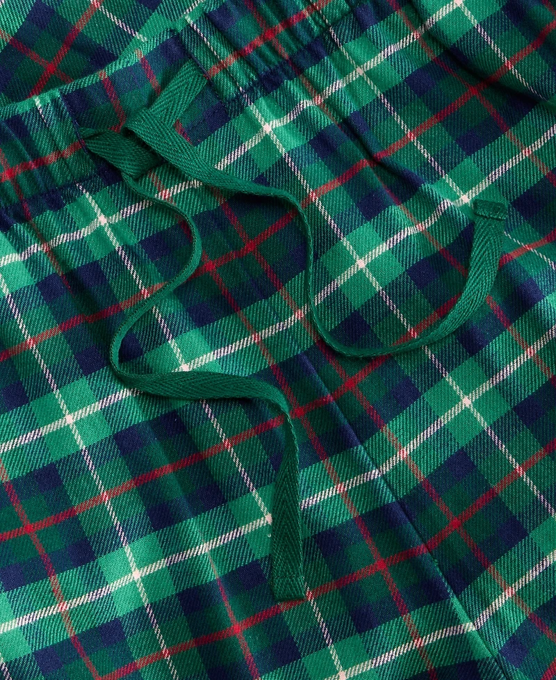 Charter Club Women's Cotton Flannel Plaid Pajama Pants, Created for Macy's