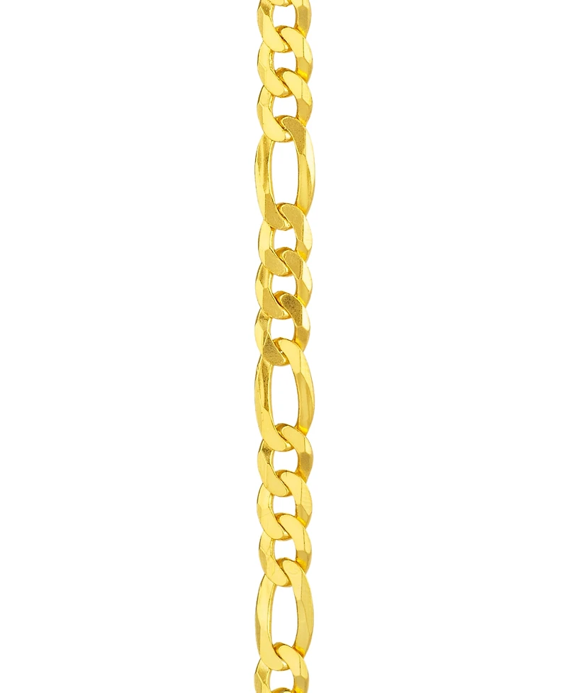 Giani Bernini Flat Filled Figaro Link Chain Necklace and Bracelet Set