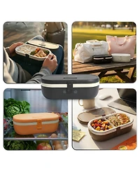 Uvi Plus Self-Heating Lunch Box with Usb-c Cord and Uv Light Sanitizer