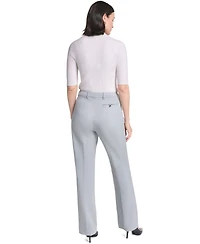 Calvin Klein Women's High-Rise Straight-Leg Modern Fit Pants