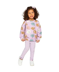 Deux par Little and Big Girl 6Y- 12Y Cotton Leggings Lavender