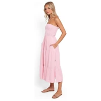 Petal and Pup Women's Maisie Strapless A-Line Midi Dress