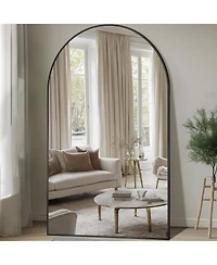 Antok Full Length Mirror, 76"x44" Floor Mirror for Bedroom, Hanging Mounted for Living Room Cloakroom
