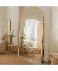 Antok Full Length Mirror, 82"x44" Floor Mirror for Bedroom, Hanging Mounted for Living Room Cloakroom