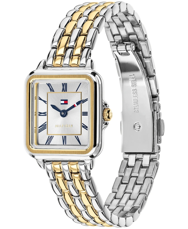 Tommy Hilfiger Women's Quartz Two-Tone Stainless Steel Bracelet Watch 22.5mm