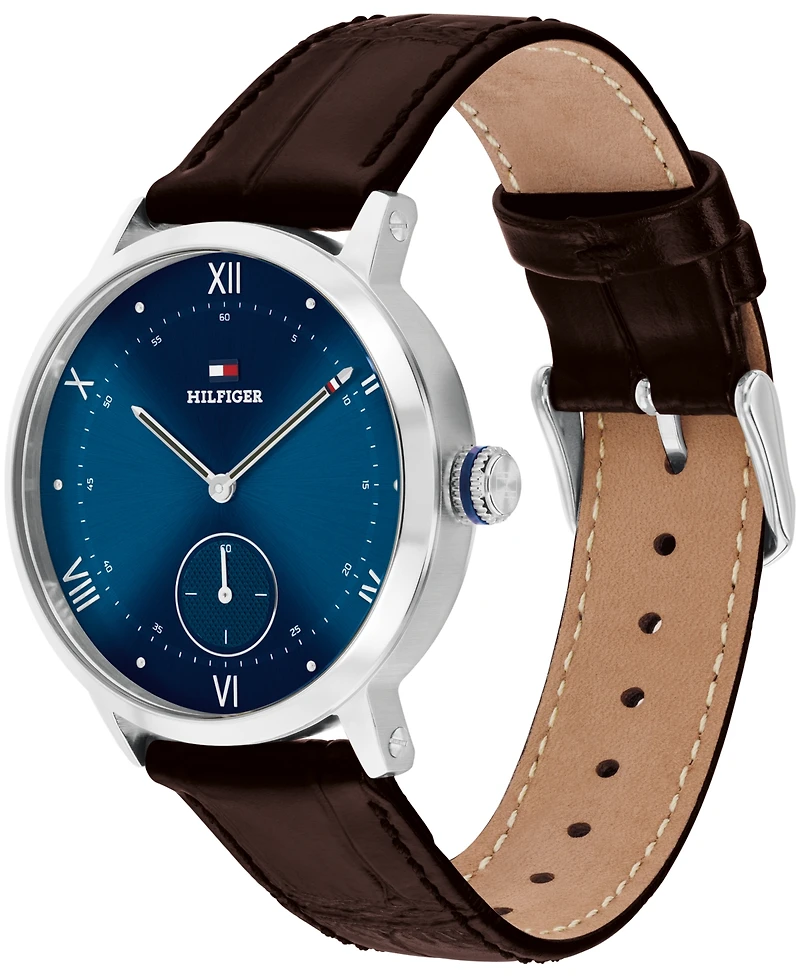 Tommy Hilfiger Men's Quartz Leather Strap Watch 38mm