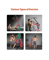 Sevorley Leverage Home Gym with 2:1 Lat Low Row System, 265 lb Capacity