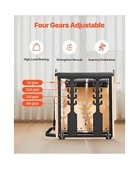 Sevorley Pilates Chair, Split-Pedal Combo Chair with Handles for Home Gym Studio