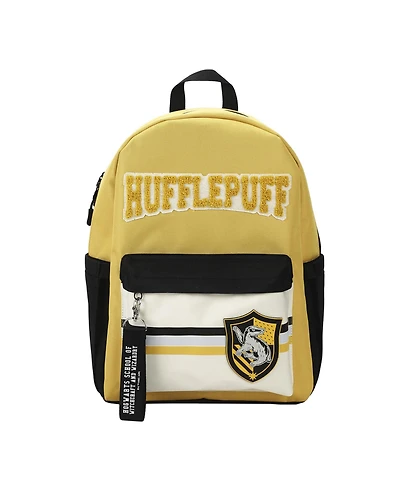 Harry Potter Hufflepuff Crest 16.5 Inch Adult Backpack