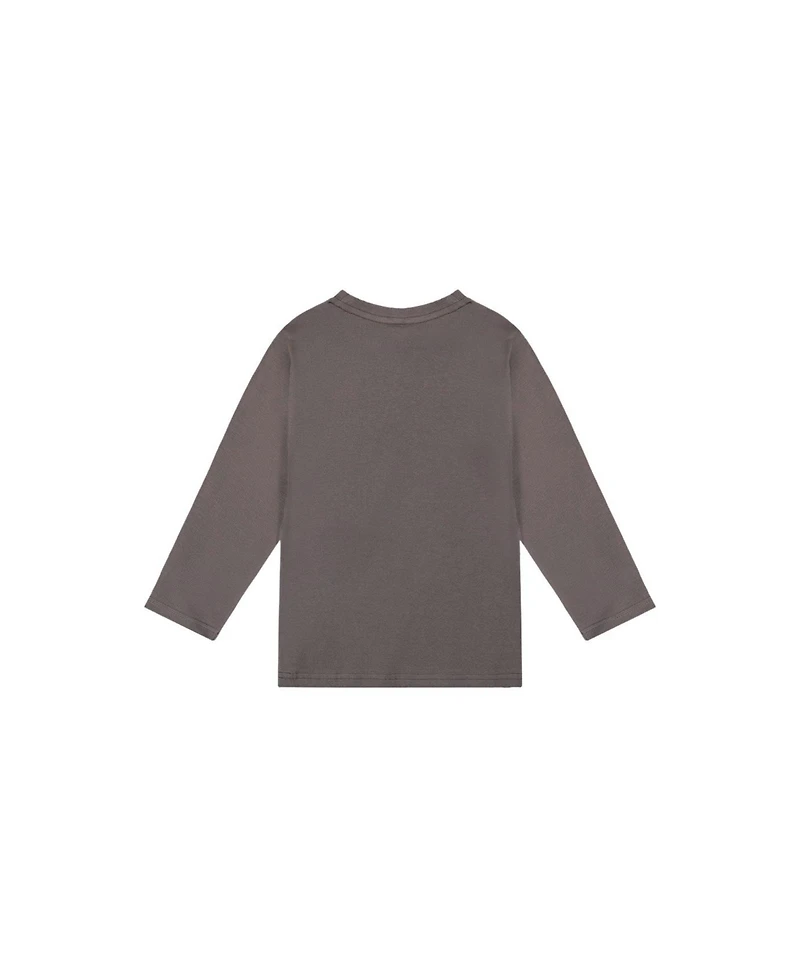 Deux par Deux Little and Big Boy 6-12 Long Sleeve Cotton T-Shirt