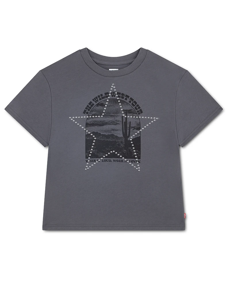 Levi's Girls' 7-16 Wild West Oversized T-Shirt