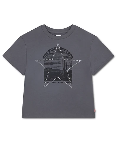 Levi's Girls' 7-16 Wild West Oversized T-Shirt